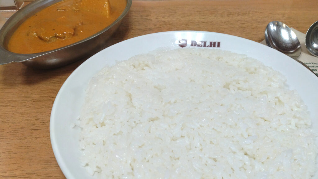 上野デリーのバターチキンカレー