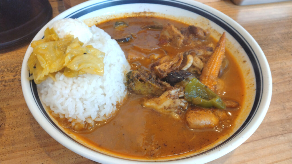 高田馬場「カレーライス専門店ブラザー」のチキン野菜カレー